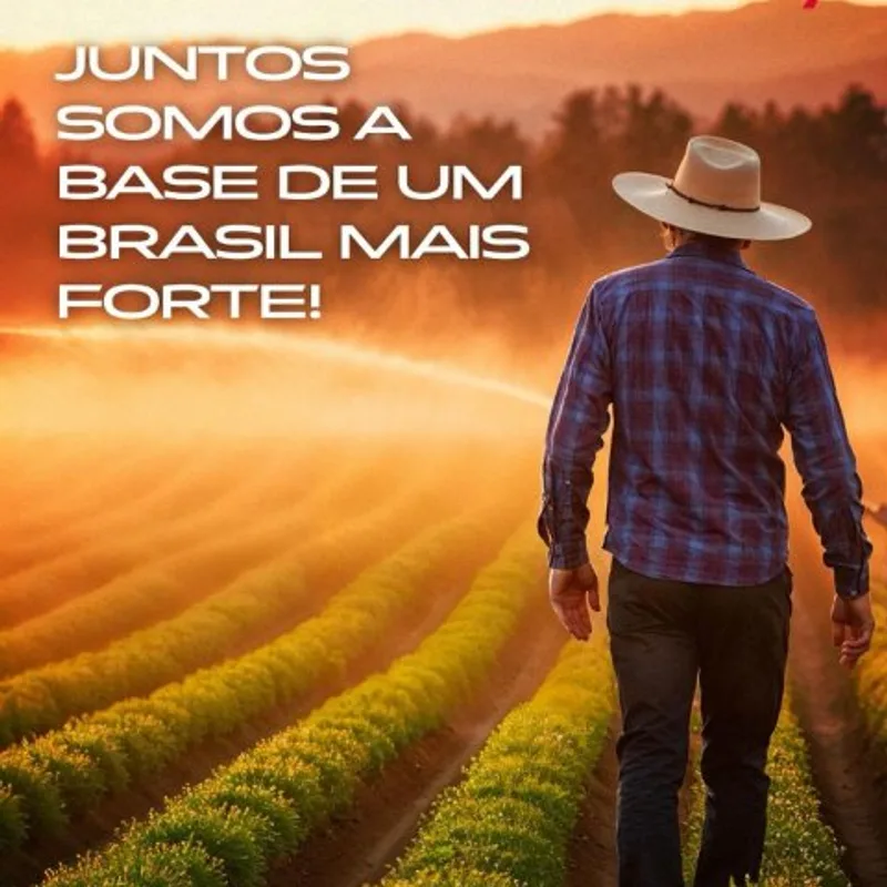 Dia do Agronegócio. Juntos somos a base de um Brasil mais forte. Mahindra, forte ao seu lado.